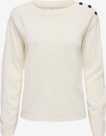 JDY Svetr 'JDYLAURA' – béžová: přední strana