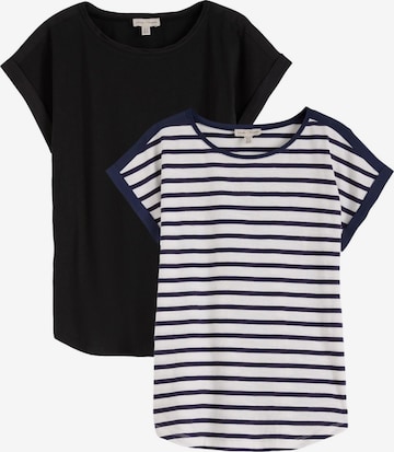 T-shirt love & roses en bleu : devant