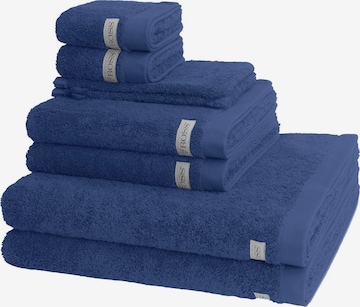 ROSS Handtuch 'Sinfonie' in Blau: Vorderseite