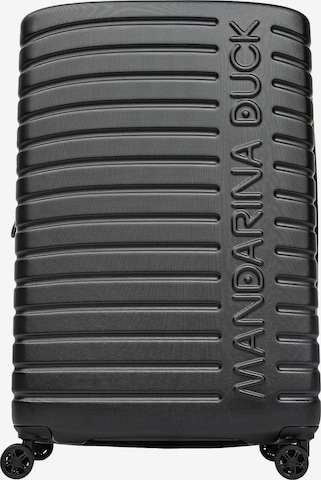 MANDARINA DUCK Trolley 'Flyduck' in Schwarz: Vorderseite