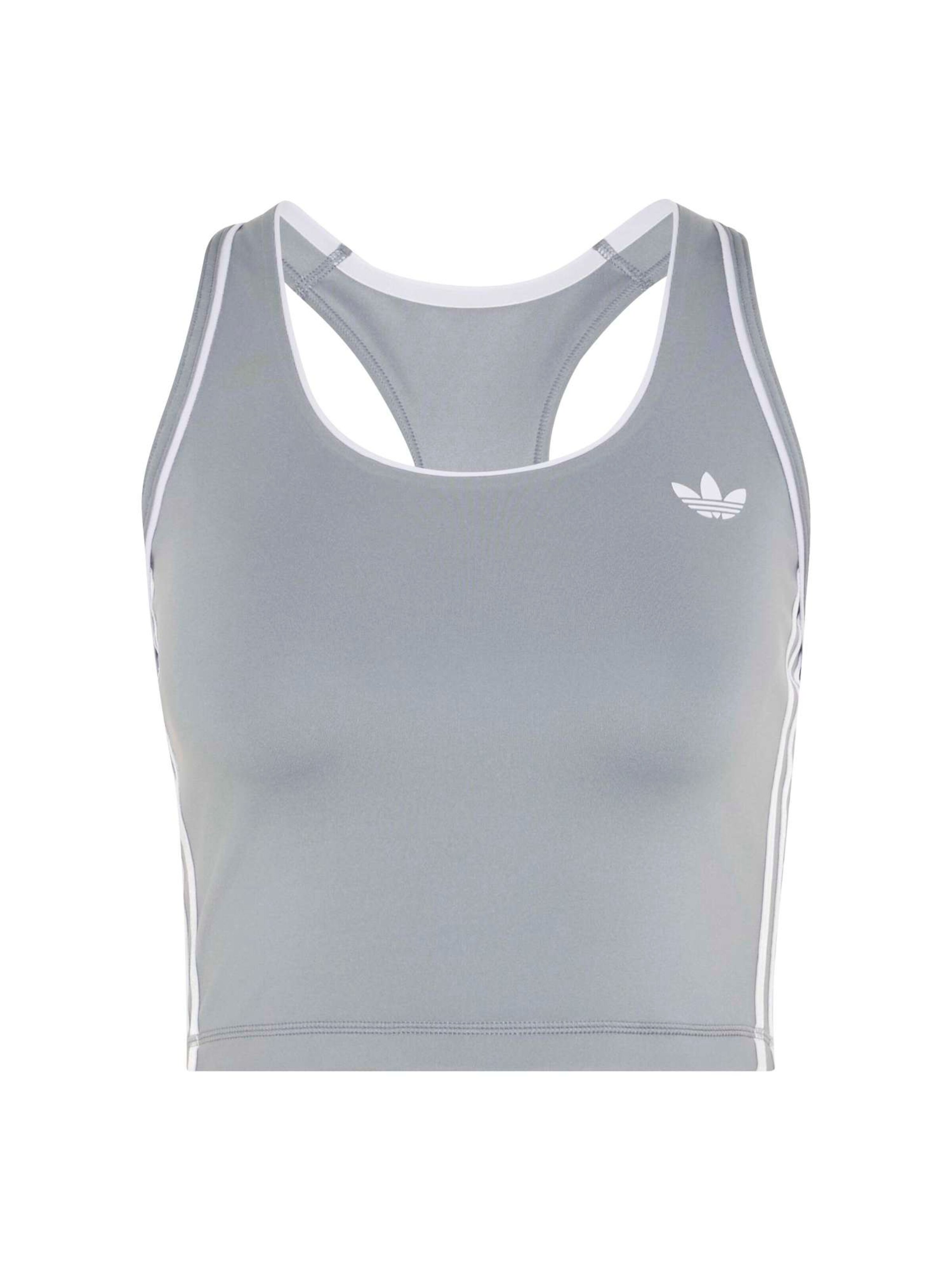 ADIDAS PERFORMANCE Спортивный топ 'OG SP' в Серый: спереди