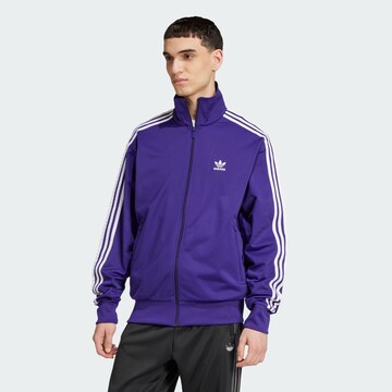 Veste de survêtement 'Adicolor Classics Firebird' ADIDAS ORIGINALS en violet : devant
