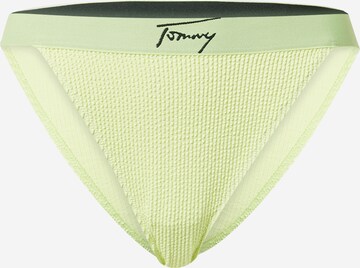 Tommy Jeans Bikini Bottoms in Green: front
