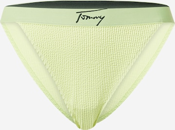 Tommy Jeans Bikini Bottoms in Green: front