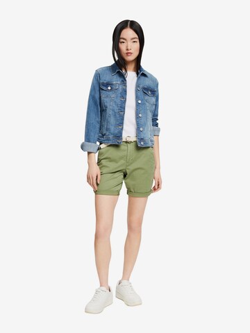 ESPRIT Regular Shorts in Grün