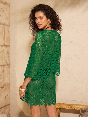 love & roses Φόρεμα παραλίας σε πράσινο