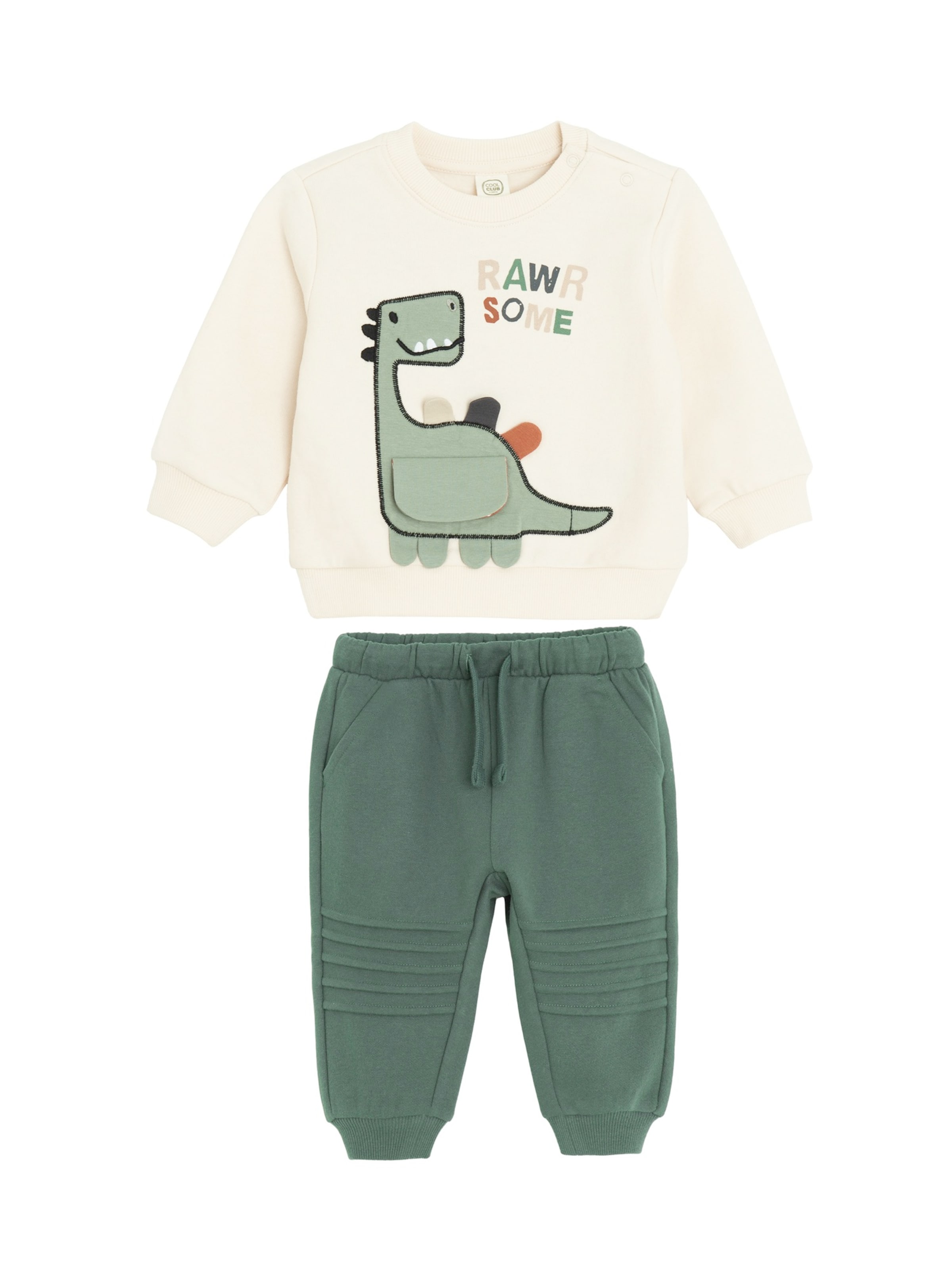 Trening de la Cool Club pe verde: față