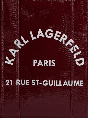 Shopper 'Rue St-Guillaume' di Karl Lagerfeld in rosso