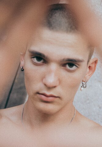 Haze&Glory - Brinco em prata: frente