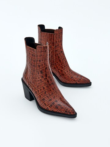 Bottines 'Xynthia' EDITED en marron