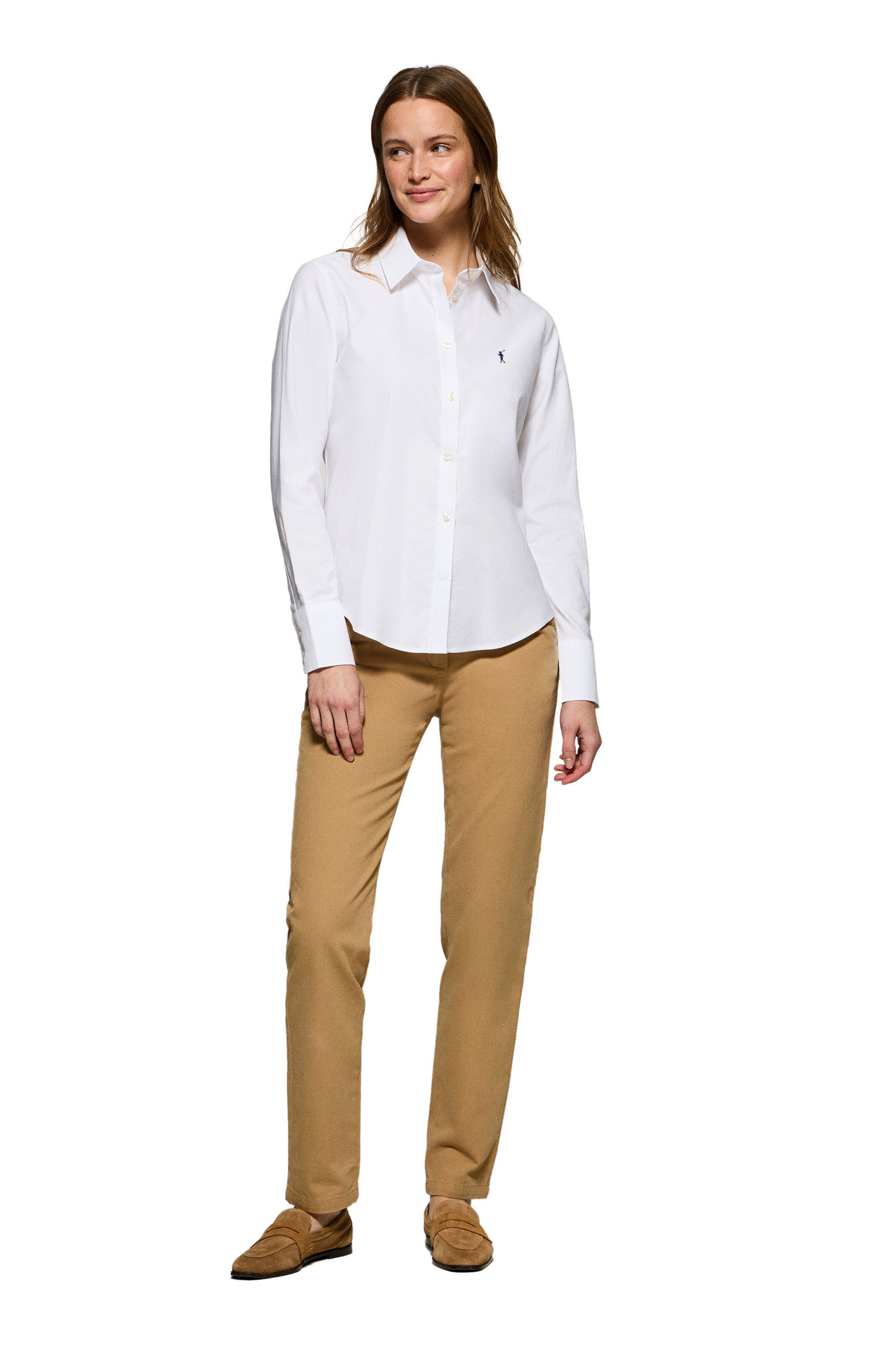 Polo Club Blouse in White