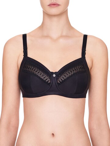 SUSA T-shirt Bra 'Santorin' in Black