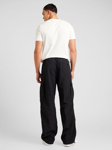 Regular Pantalon cargo 'Grover' HUGO en noir