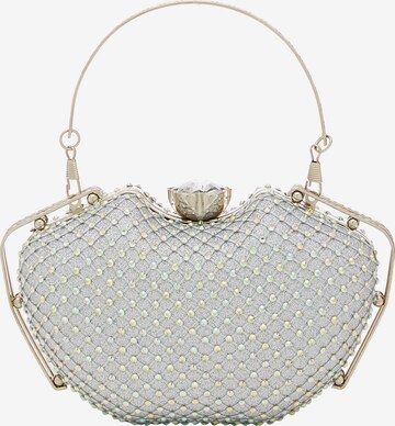 FELIPA Clutch in Zilver: voorkant