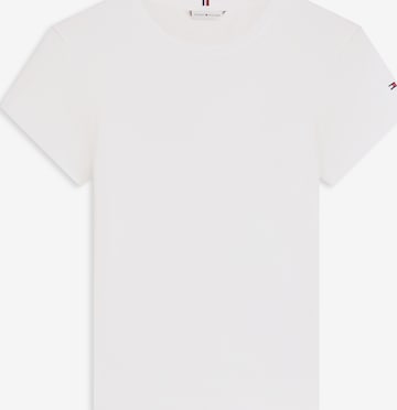 TOMMY HILFIGER T-shirt i vit: framsida