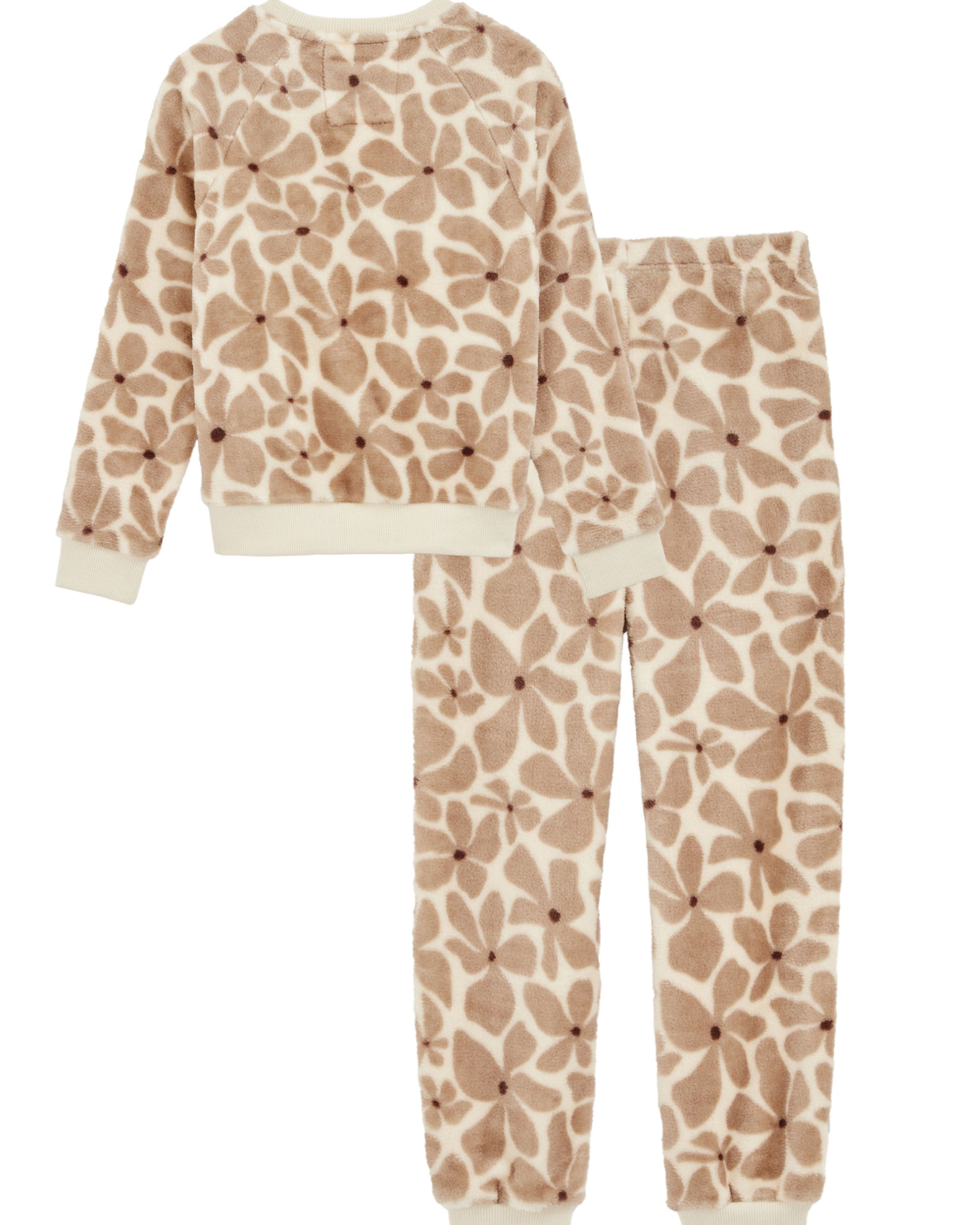 WE Fashion Пижама в Бежевый