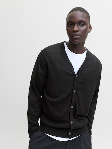 Geacă tricotată de la JACK & JONES pe negru