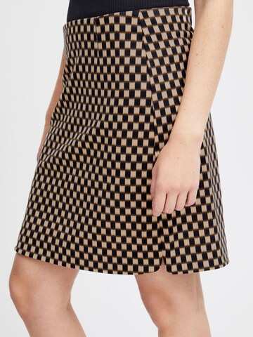 Gonna 'Kate' di ICHI in beige