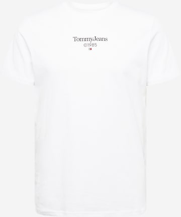 Tricou de la Tommy Jeans pe alb: față