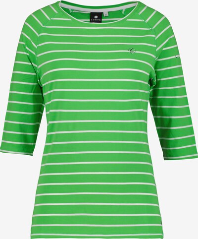 LUHTA T-shirt 'Hadli' en vert / blanc, Vue avec produit