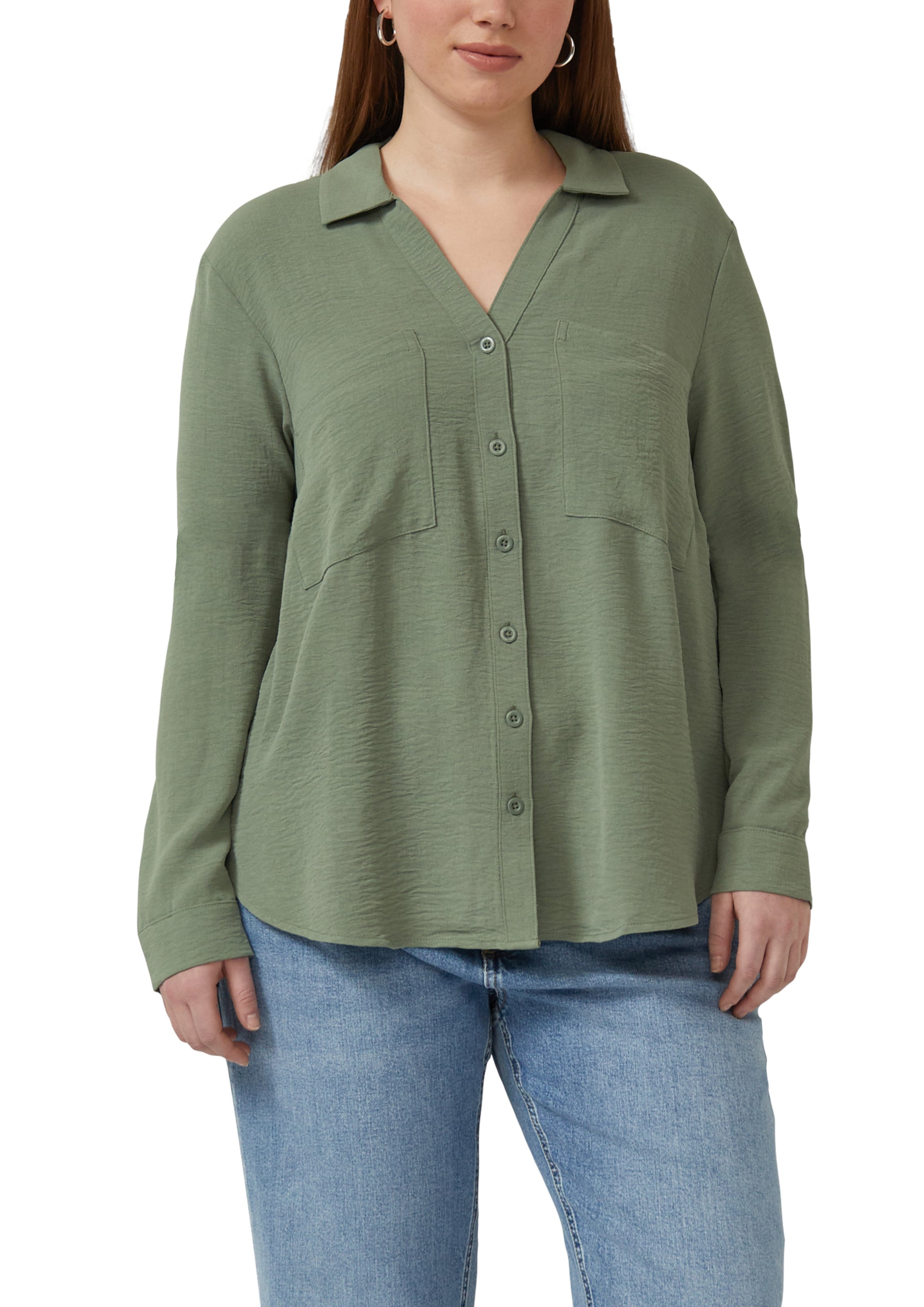 Chemisier QS en vert