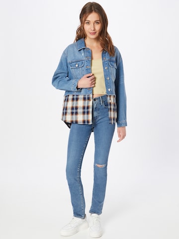 LEVI'S ® Normální Džíny '724 High Rise Straight' – modrá