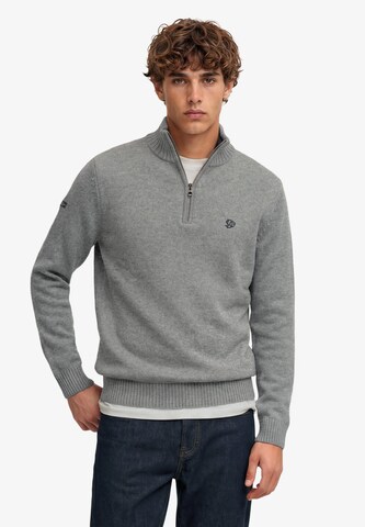 Superdry & Co Trui in Grijs: voorkant