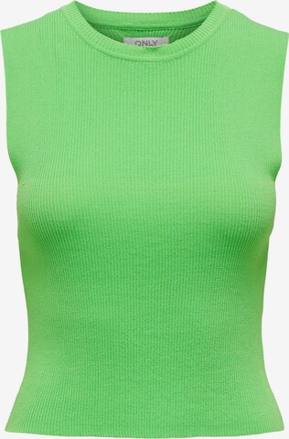 ONLY - Top de malha 'Majli' em verde: frente