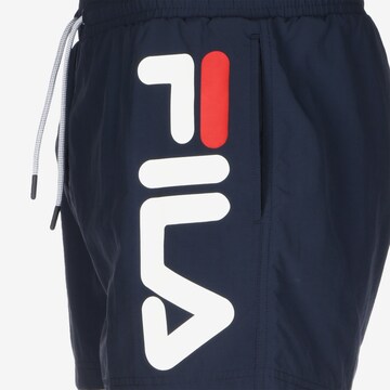 FILA Zwemshorts in Blauw