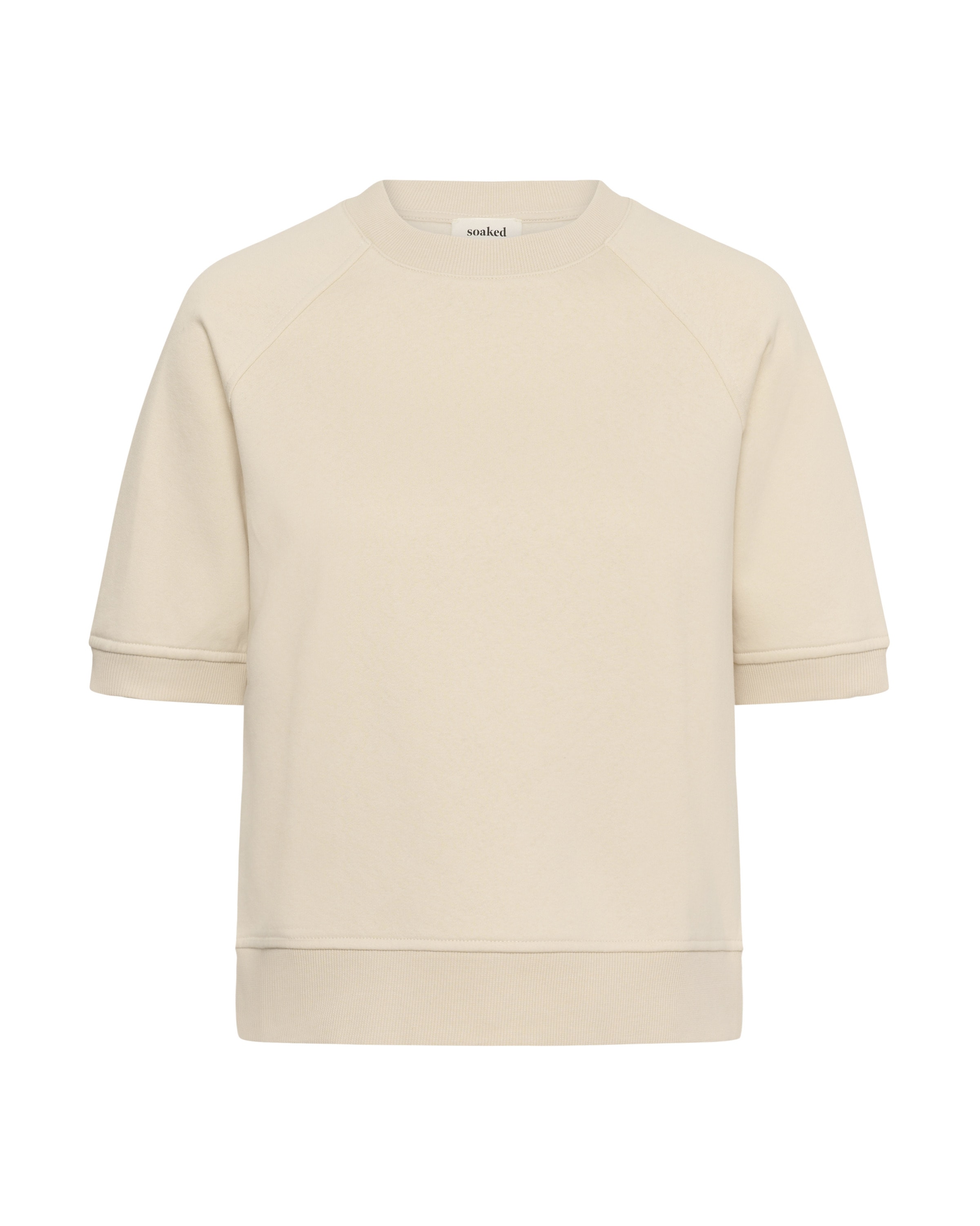 SOAKED IN LUXURY Sweatshirt i beige: forside