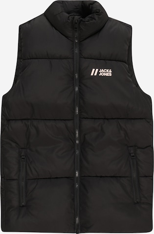 Jack & Jones Junior Bodywarmer 'MAX' in Zwart: voorkant