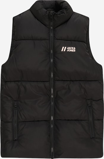 Jack & Jones Junior Vest 'MAX' in Black / White, Item view