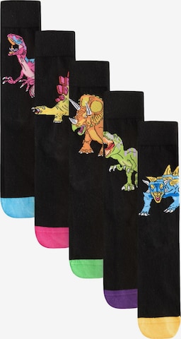 Next Socks in Black: front