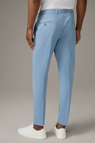 STRELLSON Slimfit Pantalon 'Kyle' in Blauw