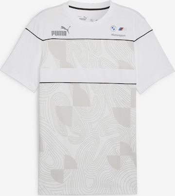 T-Shirt fonctionnel 'BMW M Motorsport SDS' PUMA en blanc : devant