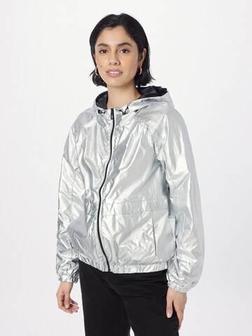 Veste mi-saison 'ERIN' ONLY en argent : devant