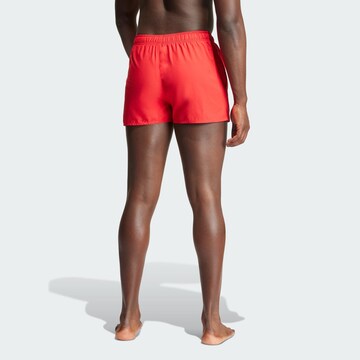 ADIDAS PERFORMANCE Sportbadehose 'Essentials' in Rot