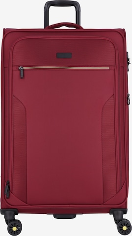 Trolley 'Travel Line 9704' di D&N in rosso: frontale