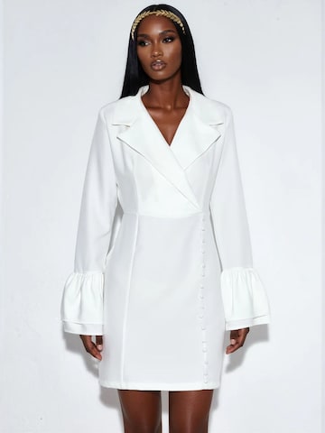 MSN Collection - Vestido em branco: frente