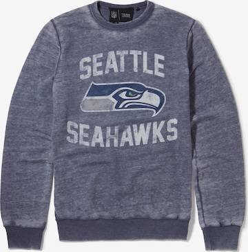 Recovered Sweatshirt 'NFL Seattle Seahawks' in Blauw: voorkant