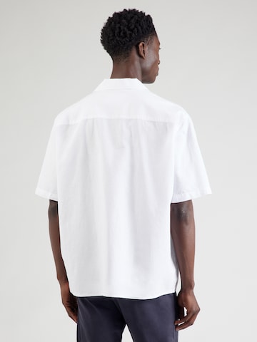 SELECTED HOMME Regular fit Button Up Shirt 'SLHBOXY-SUN' in White