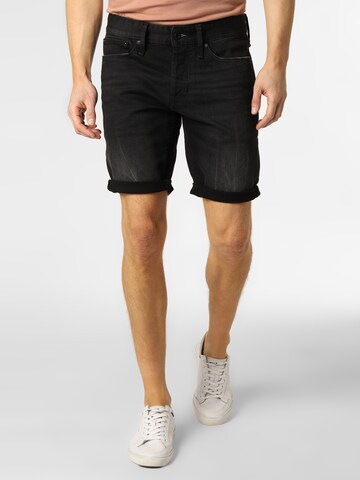 DENHAM Regular Jeans 'Razor' in Black: front