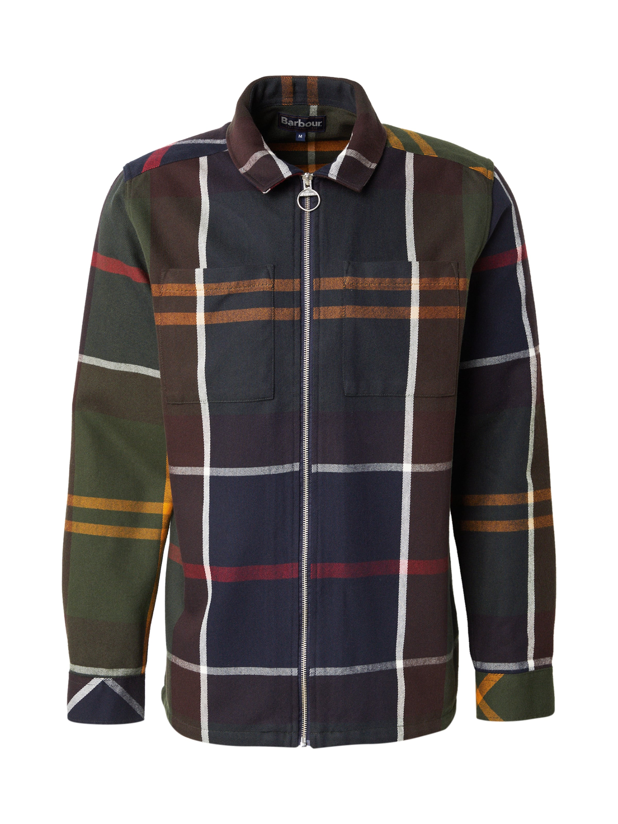 Barbour Regular fit Ing 'Lannich' - zöld: elől