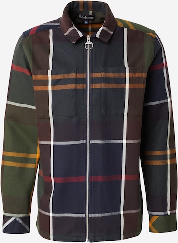 žalia Barbour Standartinis modelis Marškiniai 'Lannich': priekis