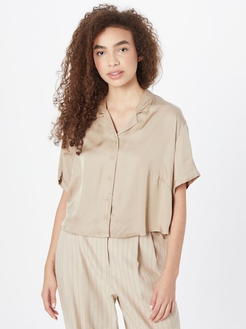 Urban Classics Blouse in Grey: front