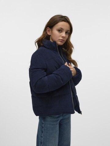 Vero Moda Girl Jacke 'VMDebra' in Blau: Vorderseite