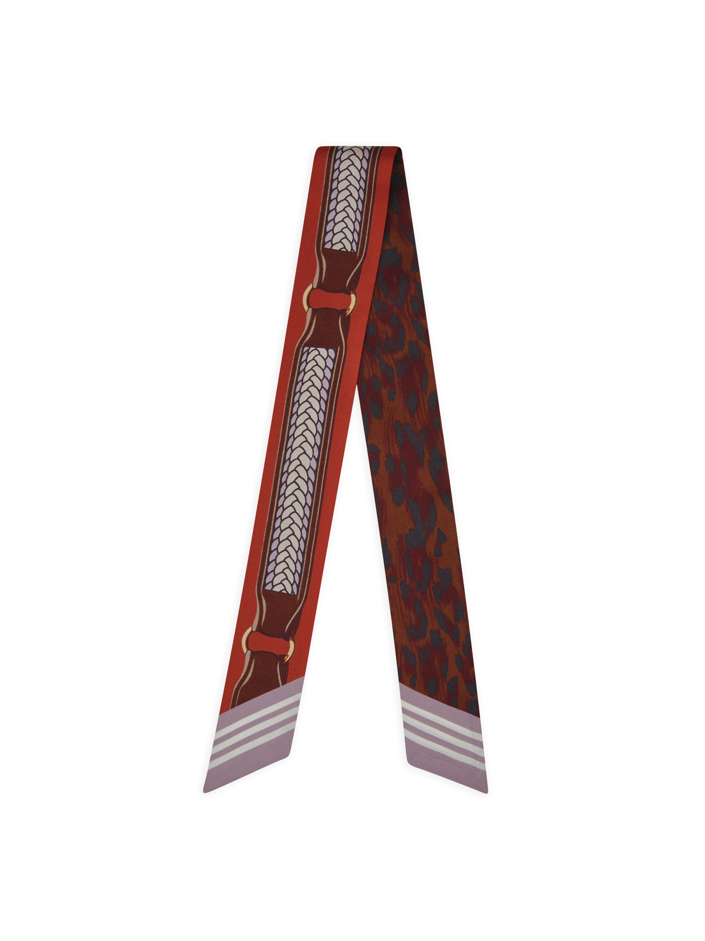CODELLO Scarf in Brown: front