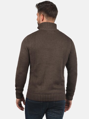 !Solid - Casaco de malha 'Poul' em castanho
