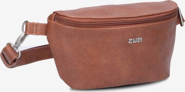 ZWEI Fanny Pack 'Mademoiselle' in Brown: front