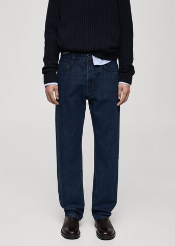 MANGO MAN Regular Jeans 'Moby' in Blau: Vorderseite